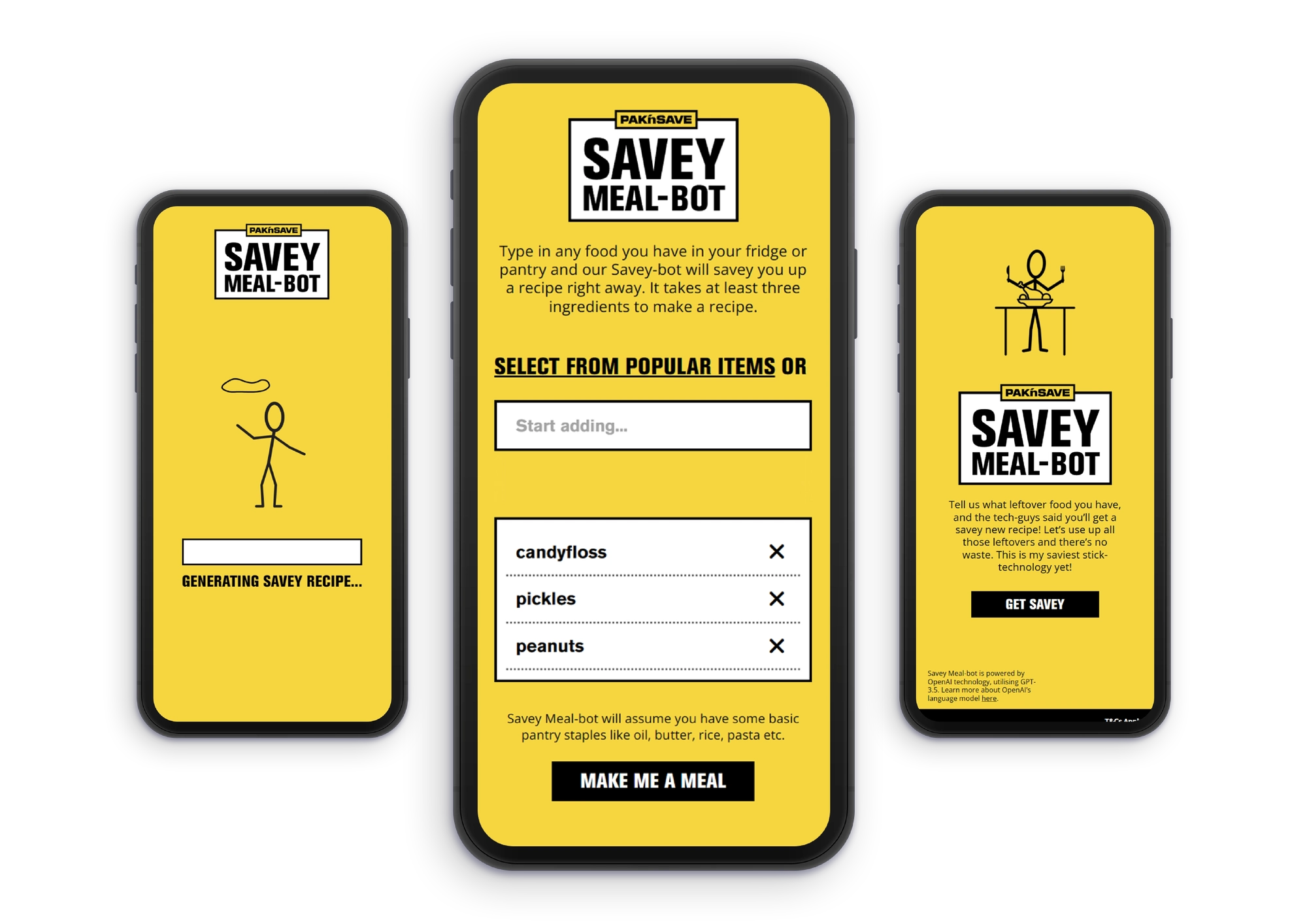 Savey Meal-Bot